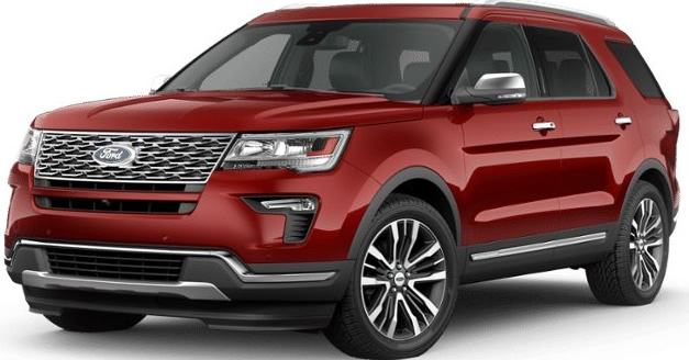 Red Floor Explorer Car